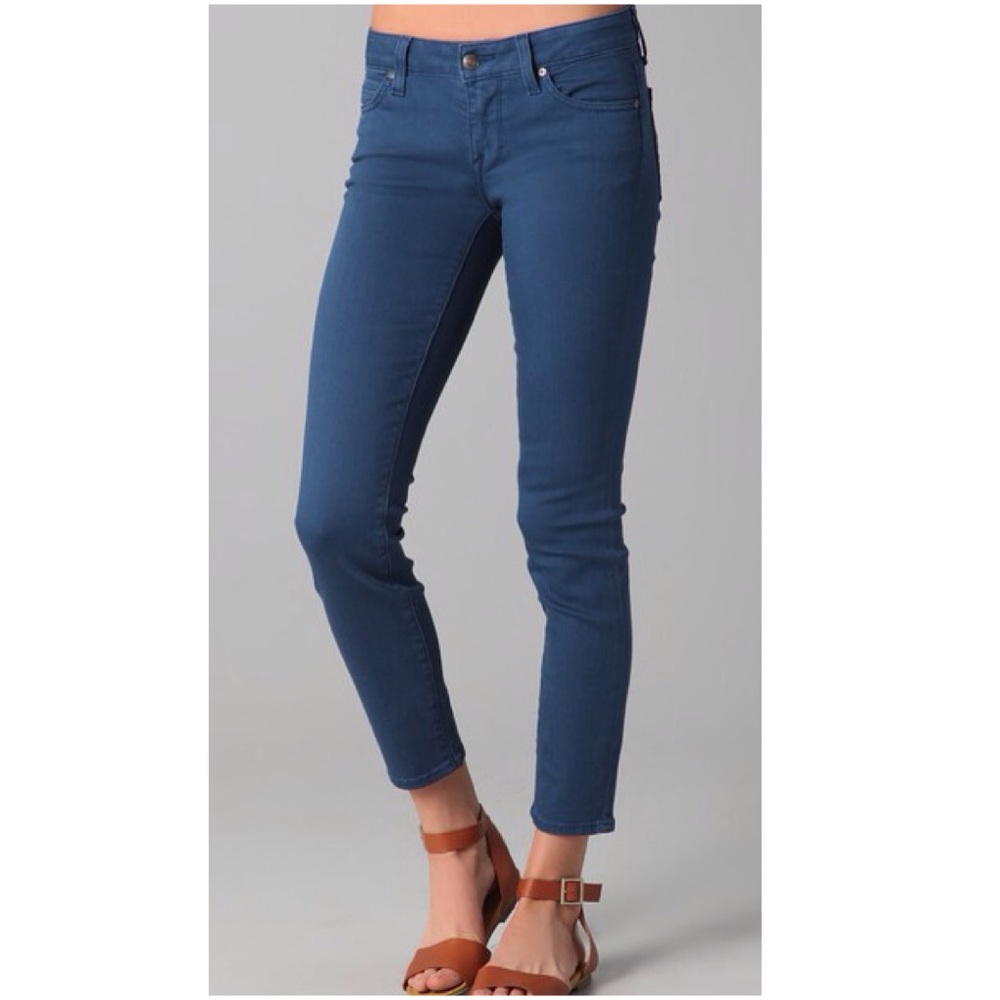 Vince blue skinny ankle jeans